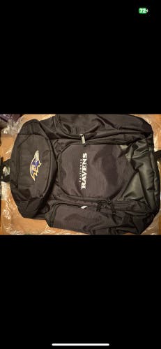 New Baltimore Ravens travel backpack