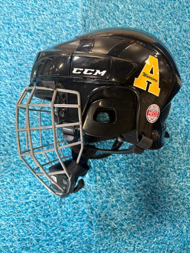 Black Medium CCM FM50 Helmet (Used)