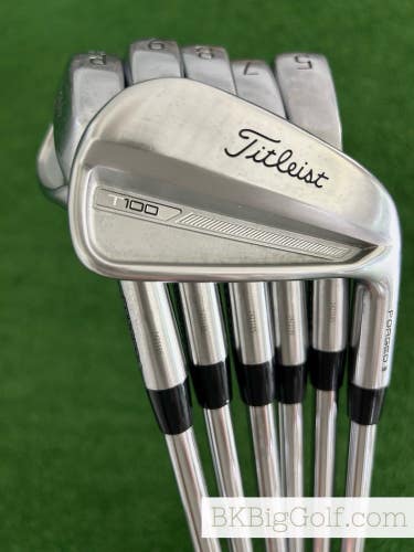 Titleist T100 23 Forged Iron Set 5-P / True Temper AMT Black Stiff
