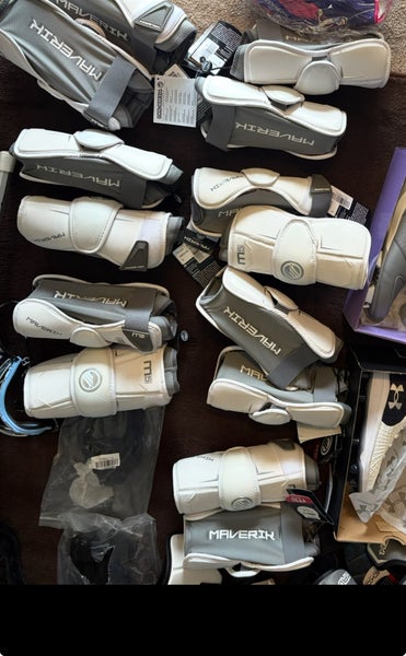 New maverick m5 lacrosse elbow pads large