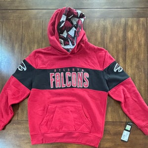 NFL Team Apparel Atlanta Falcons Hoodie Youth Medium 10-/12 NWT