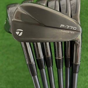 Taylormade P770 23 Phantom Black Forged Iron Set 4-P
