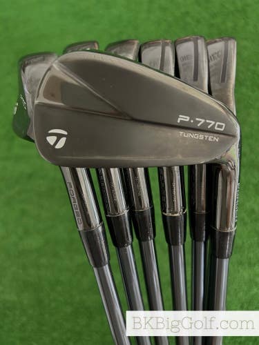 Taylormade P770 23 Phantom Black Forged Iron Set 4-P