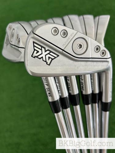 PXG 0311 P GEN6 Forged Iron Set 5-G / True Temper Elevate 95 Stiff