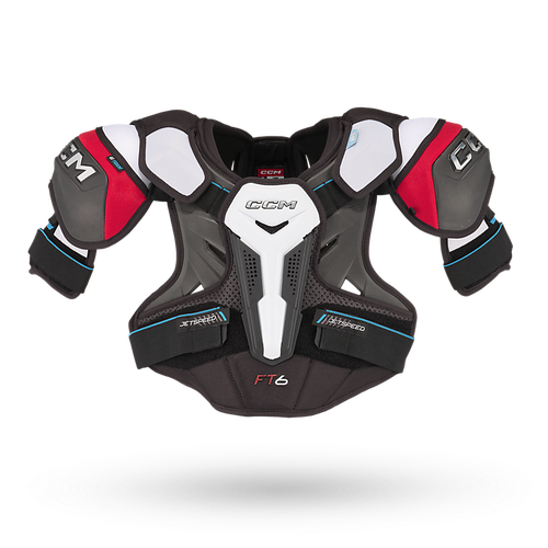New Junior Large CCM JETSPEED FT6 Shoulder Pads