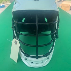 White Youth Warrior Burn Helmet