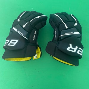 Black Senior Bauer Supreme M3 Gloves 13"