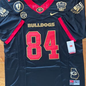 Georgia Bulldogs UGA Special Large Jersey Ladd McConkey LA Chargers