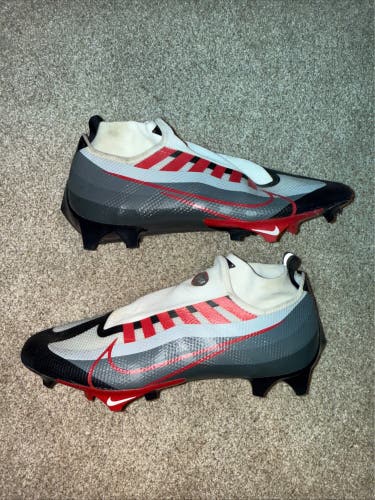 Nike Vapor Edge Pro 360 Football Cleats DQ3670-061 Red White Men’s Size 13