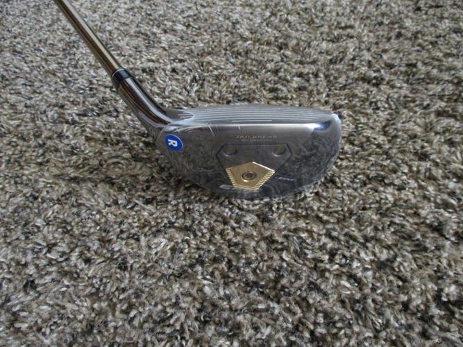 NEW MEN'S LEFT HAND CALLAWAY EPIC FLASH STAR 23* #5 HYBRID UST ATTAS 50 REGULAR FLEX + HEAD COVER