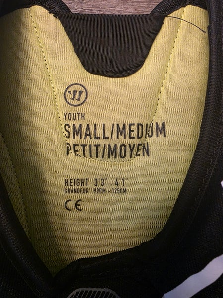 Small / Medium Junior Warrior ALPHA LX PRO Shoulder Pads (Used)