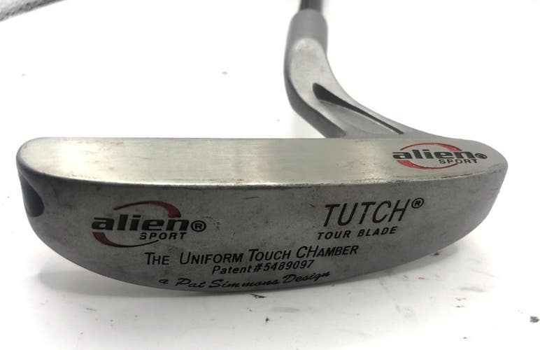 Alien Sport Simmons Tour Tutch Blade Putter RH Acculite Graphite 34" Nice