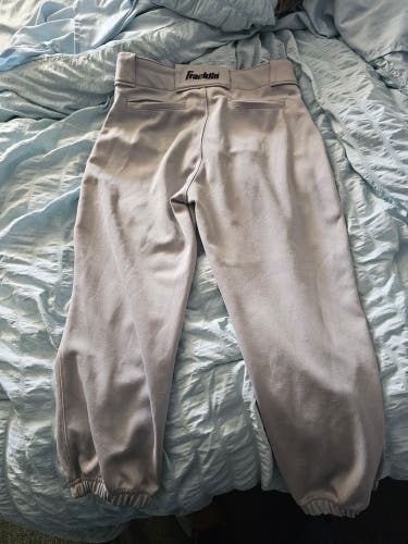 Gray Men's XL Youth Franklin Game Pants