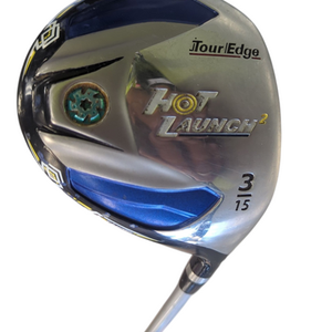 Used Tour Edge HOT LAUNCH 2 Mens Fairway Wood RH Royal Blue 3 Wood 11862-S000089811