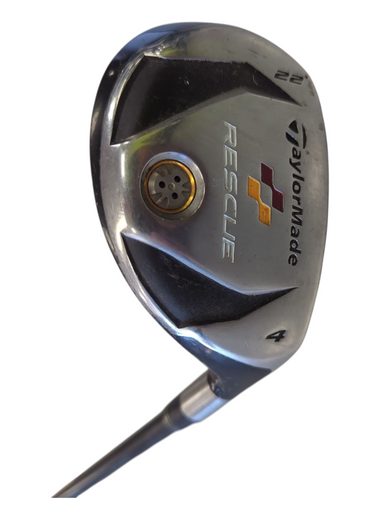 Used Taylormade RESCUE 22 DEGREE Mens Fairway Wood RH Black 4 Wood 11862-S000089814