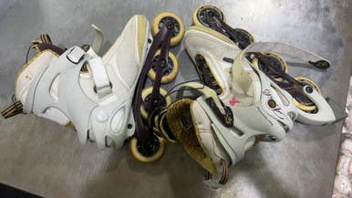 Used K2 ALEXIS Senior Rec Fitness Skates White Senior 10 11605-S000202849