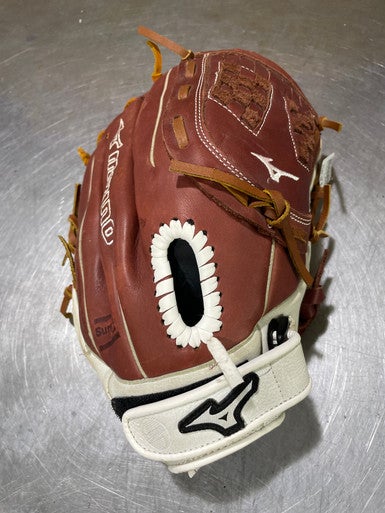 Used Mizuno SUPREME GSP 1251F2BR FASTPITCH BB/SB Glove RH Throw Brown 12 1/2" 11605-S000203048