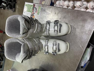 Used Dalbello ASPIRE 5.9 Womens DH Ski Boot White 265 MP - M08.5 - W09.5 11605-S000201985