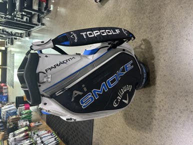 Used Callaway PARADYM AI SMOKE STAFF BAG Mens Cart Bag White 11605-S000202011