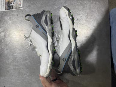 Used Foot Joy Mens Golf Shoes White Senior 13 11605-S000201996