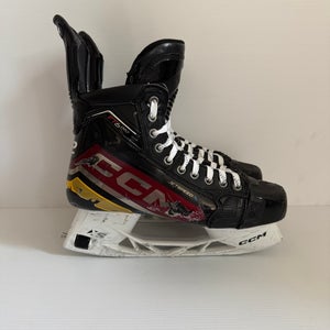Used CCM JetSpeed FT6 Pro Hockey Skates Pro Stock Size 8.25 Regular