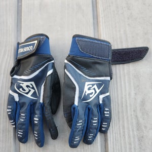 Youth Small Louisville Slugger Batting Gloves (Used)
