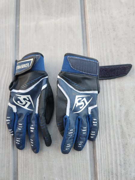 Youth Small Louisville Slugger Batting Gloves (Used)