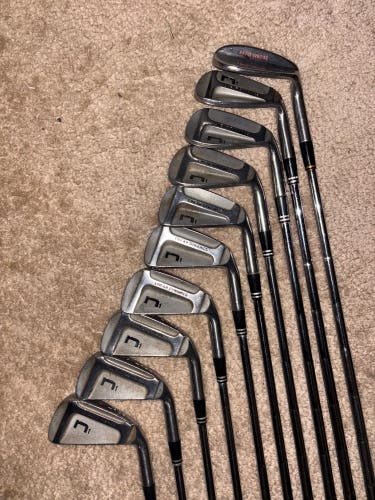 2-P Nicklaus N1 Irons with Sand Wedge