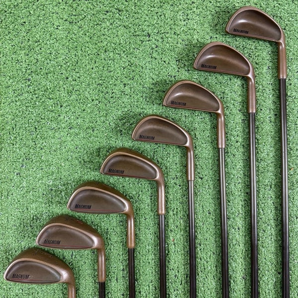 Ben Hogan Magnum Cooper Irons 3-PW Becu Beryllium Medium Stiff Flex Graphite