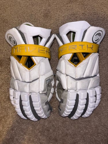 UMBC Maverik Max Lacrosse Gloves 13" (Used)