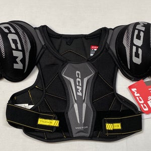 NEW CCM Tacks Vector Shoulder Pads, Jr. Large
