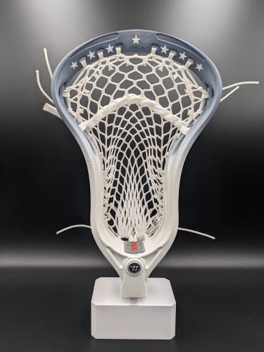 Warrior Strung Evo QX-D Head (New) Navy Fade with Stars