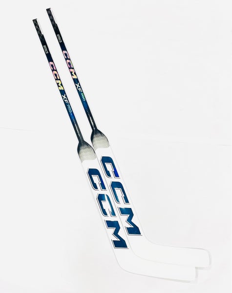 New 2 pack 26” CCM XF Pro (Pro Stock) Goalie Stick (blue/white) - Regular, P34