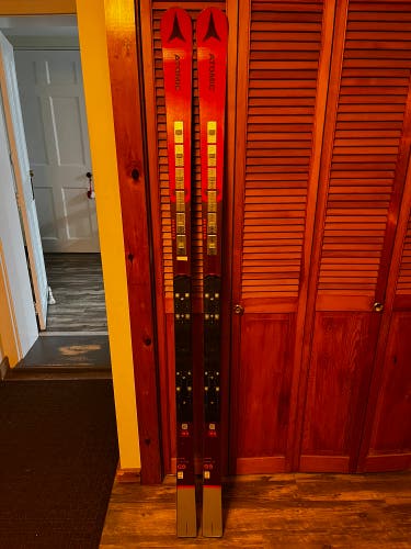 Men's 2023 Atomic 193 cm Racing Race GS Skis Without Bindings Max Din 20 (Used)