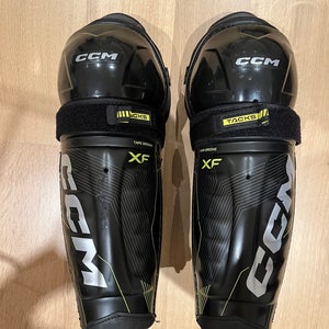 CCM Tacks XF Shin Pads Senior Size 14 Inch