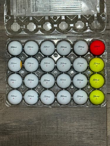 24 Titleist TruFeel Golf Balls - 5A MINT CONDITION