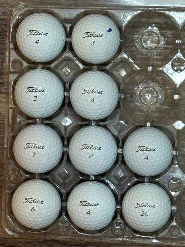 10 Titleist Pro V1 Golf Balls - 5A Mint Condition ONLY