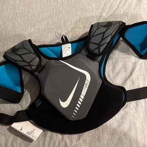 Large Youth Nike Vapor Shoulder Pads And Chest Protector (New) And Arm Pads