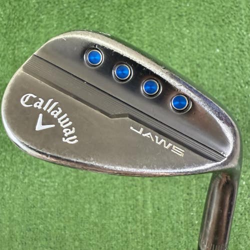 Callaway MD5 Jaws Black Lob Wedge 58 12S Grind Dynamic Gold 115 Tour Issue S200