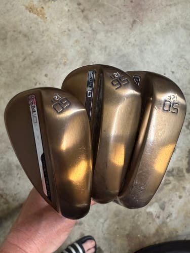 Men's 2025 Titleist Vokey SM10 Right Handed Wedge Stiff Flex 60 Degree Steel Shaft (Used)