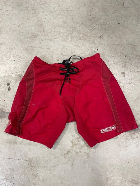 Red Senior Medium VINTAGE CCM Pant Shell