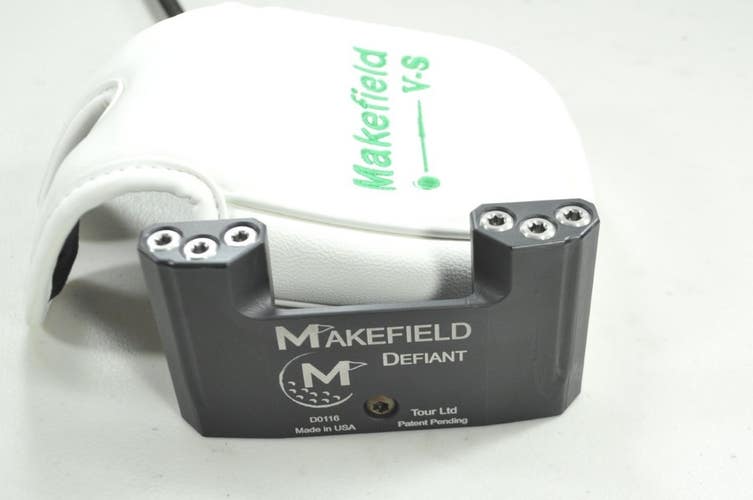 Makefield Defiant Center Shafted 34" 70* Putter RH KBS CR 120 Steel # 195627