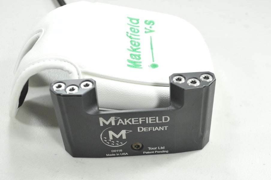 Makefield Defiant Center Shafted 34" 70* Putter RH KBS CR 120 Steel # 195627