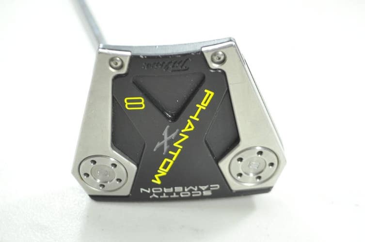 Titleist 2019 Scotty Cameron Phantom X 8 34" Putter Right Steel # 195557