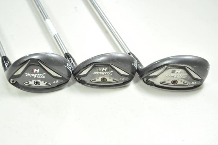 Titleist 816 H2 19*, 23*, 27* Hybrid Set Stiff/Regular Flex RH Graphite # 194859