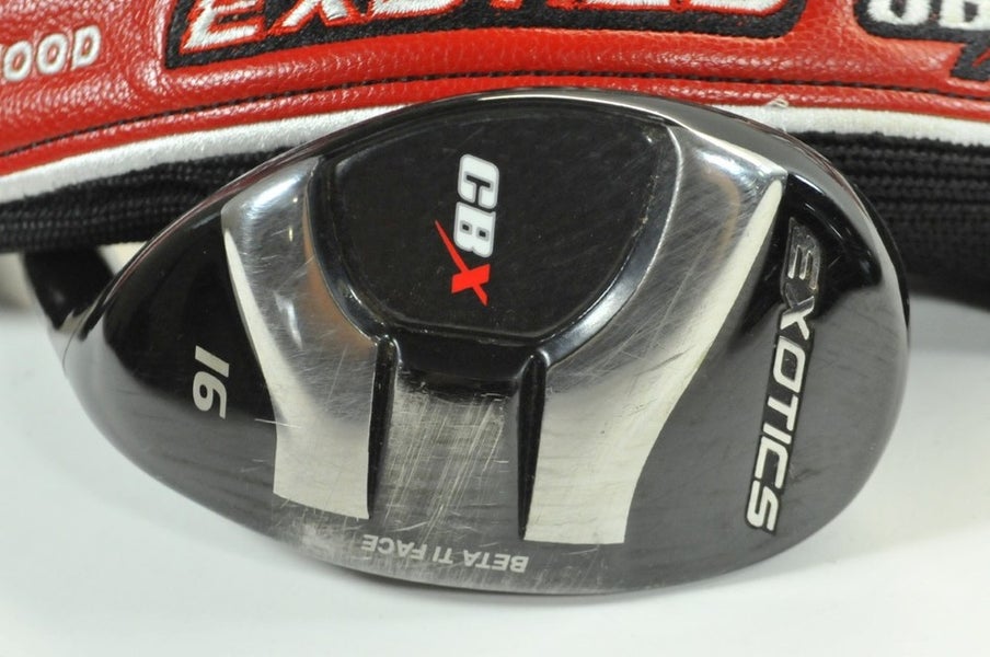 Tour Edge Exotics CBX 16* Hybrid Stiff Flex Right HZRDUS 6.0 Graphite # 188343