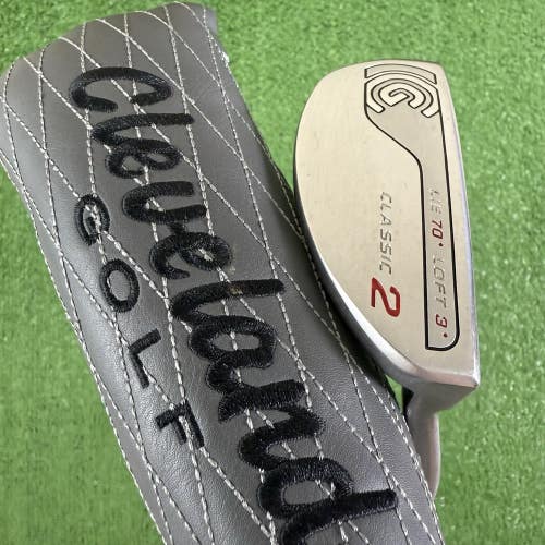 Cleveland Classic Collection 2 Chrome Milled Face Mallet Putter Heel Shafted 35