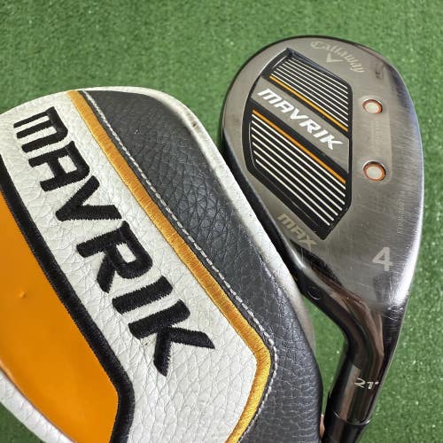 Callaway Mavrik Max 4 Hybrid 4H 21 Women's Ladies Flex UST Mamiya Helium 50L