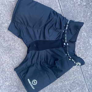 USED BLACK SENIOR XL HOCKEY PANTS