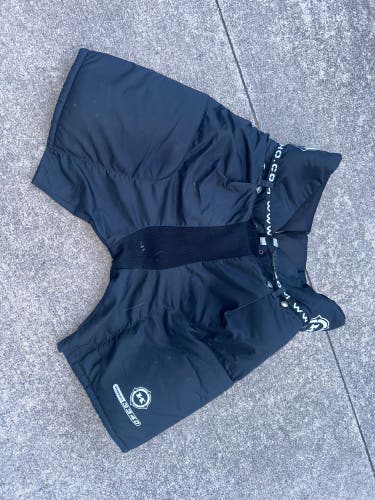 USED BLACK SENIOR XL HOCKEY PANTS